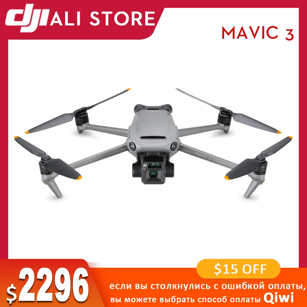 Dron DJI Mavic 3 con cámara Hasselblad, 5,1 K, 4/3 CMOS, 46 minutos de tiempo de vuelo, 15km de transmisión, a la venta en Nov.11