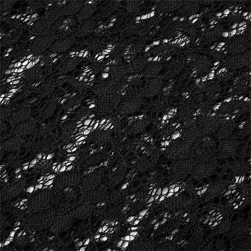 y2k Dress Women Sexy See Through Floral Lace Round Neck Asymmetrical Hem Bodycon Midi Dress Evening Party Dresses _