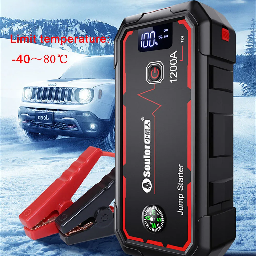 79800mAh Car Jump Starter Power Bank Charger Emergency Start Device Start-Up Booster Battery Auto External Battery Assecories