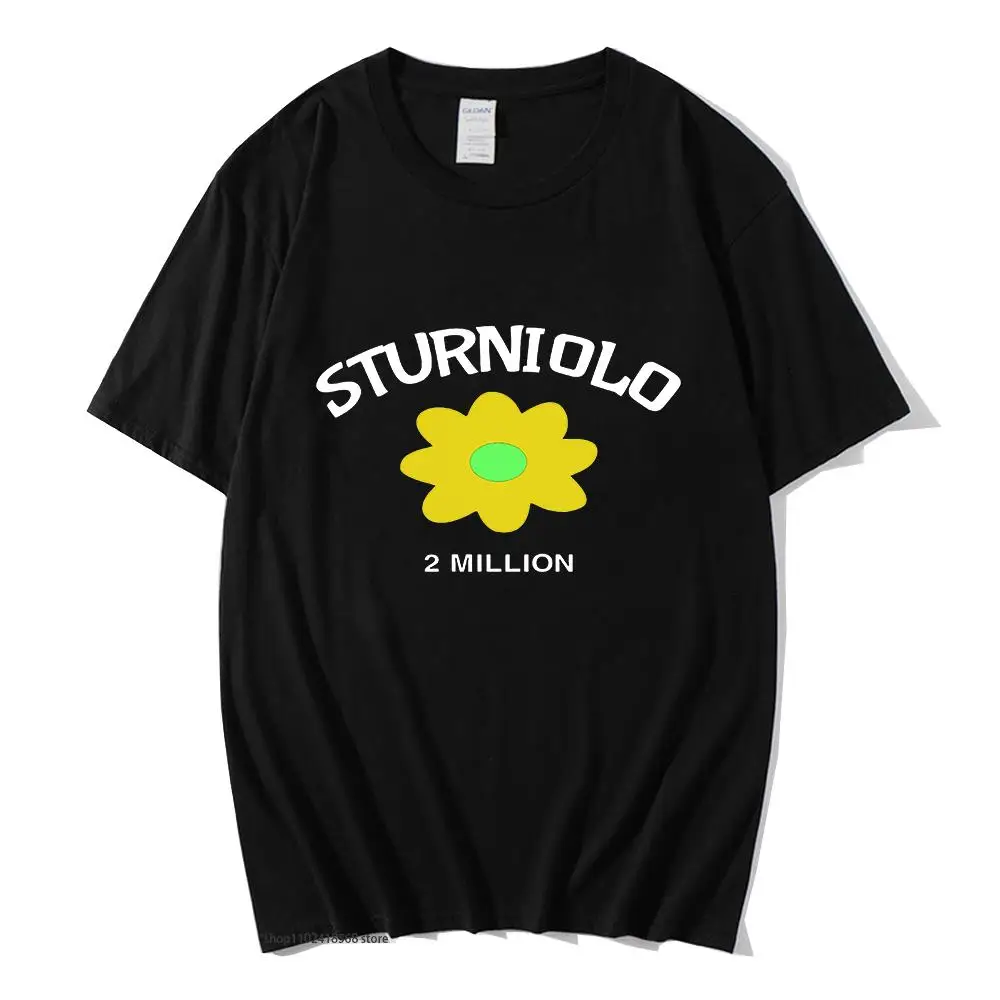 

100% Cotton Sturniolo Triplets Shirt Let's Trip T-Shirts Flowers Printing Clothes Men Cartoon Graphic Tshirts Streetwear Women