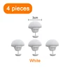 4pcs white