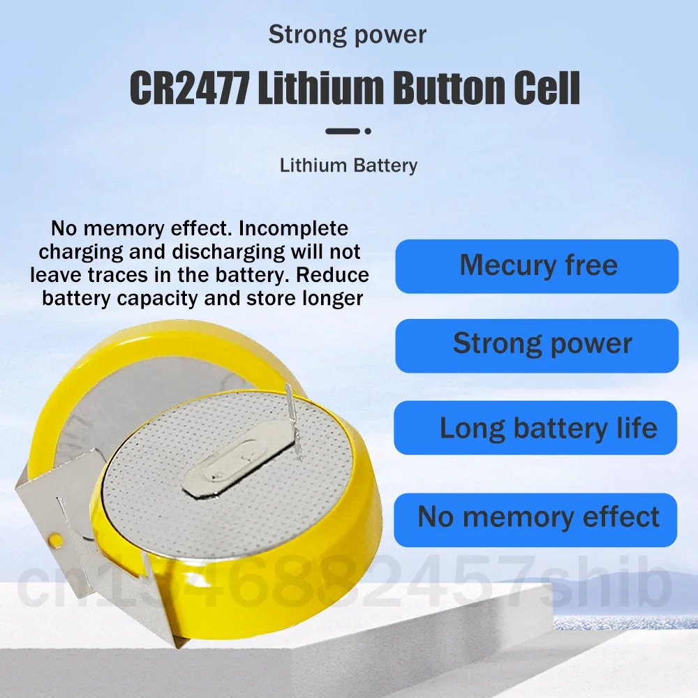 Panasonic CR2477 3v Litium Coin Cell Battery 