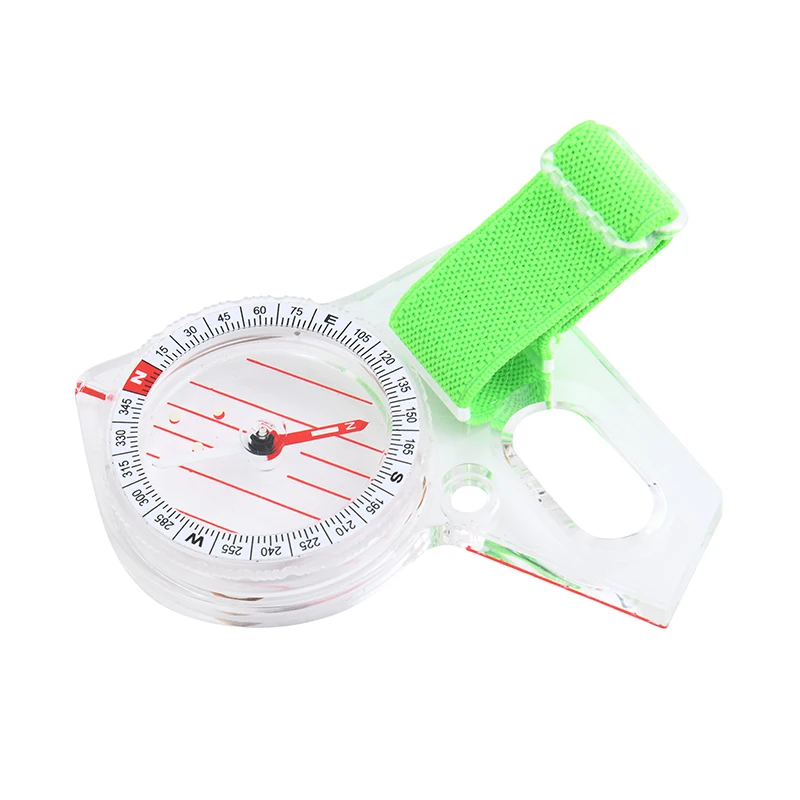 Description Picture 5 of item1pc Outdoor Professional Thumb Survival Gear Compass Hiking Digital Compass Camping Navigation Equipment Gadgets Compass