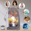 Sauna Set Portable Steam Sauna Personal Home Spa with 4L & 1500W Large Steam Generator for Relaxation Folding Sauna 2
