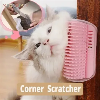 고양이 브러쉬 코너 고양이/개 마사지 셀프 그루머 빗, 간지럼 얼굴, 반려동물 문지르는 장난감, 신제품 드롭쉬핑