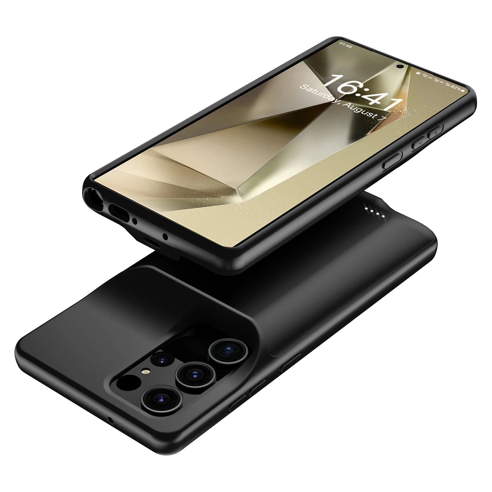 Power Bank 10000mAh Battery Case For Samsung Galaxy S24 Ultra 5G/S23 Ultra/S22 Ultra Portable Extended Charging Cover