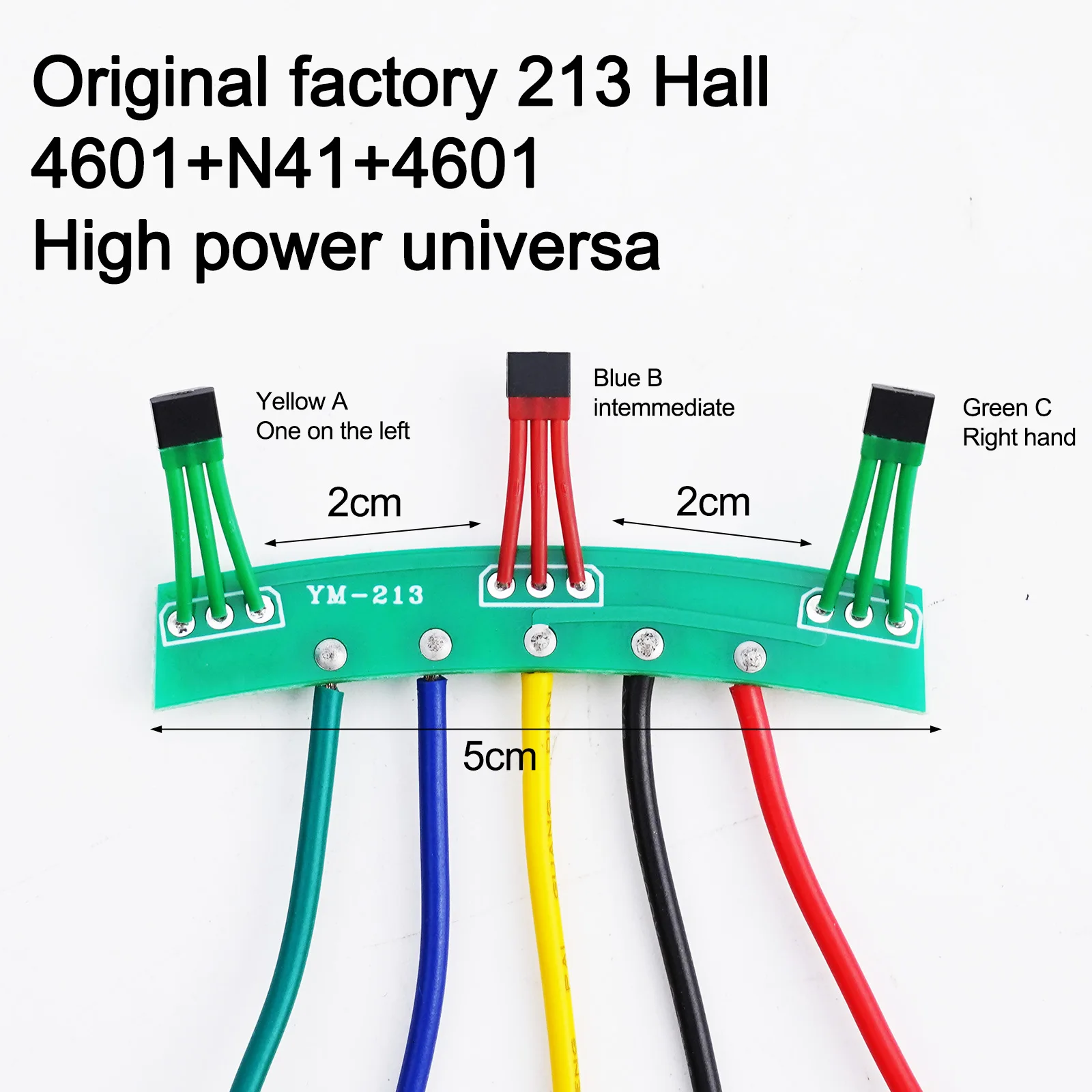 Description Picture 4 of item213 Hall N41 4601 Hall Electric Vehicle Hall Sensor Board High Precision PCB Board Electric Bicycle Accessories