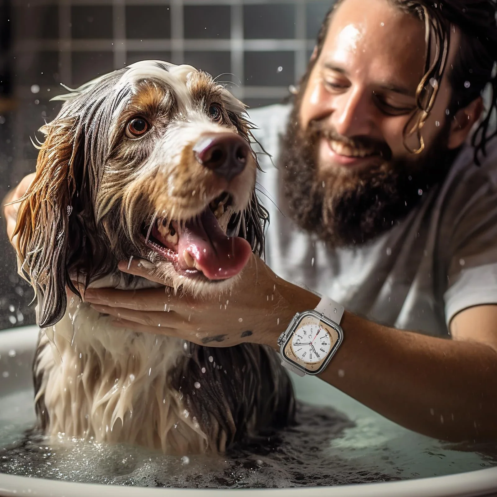 Tempered Glass+Cover For Apple Watch case 46mm 42mm 45mm 44mm 41mm 40mm Screen bumper Protector for iwatch serie 10 9 8 7 6 SE 5 5