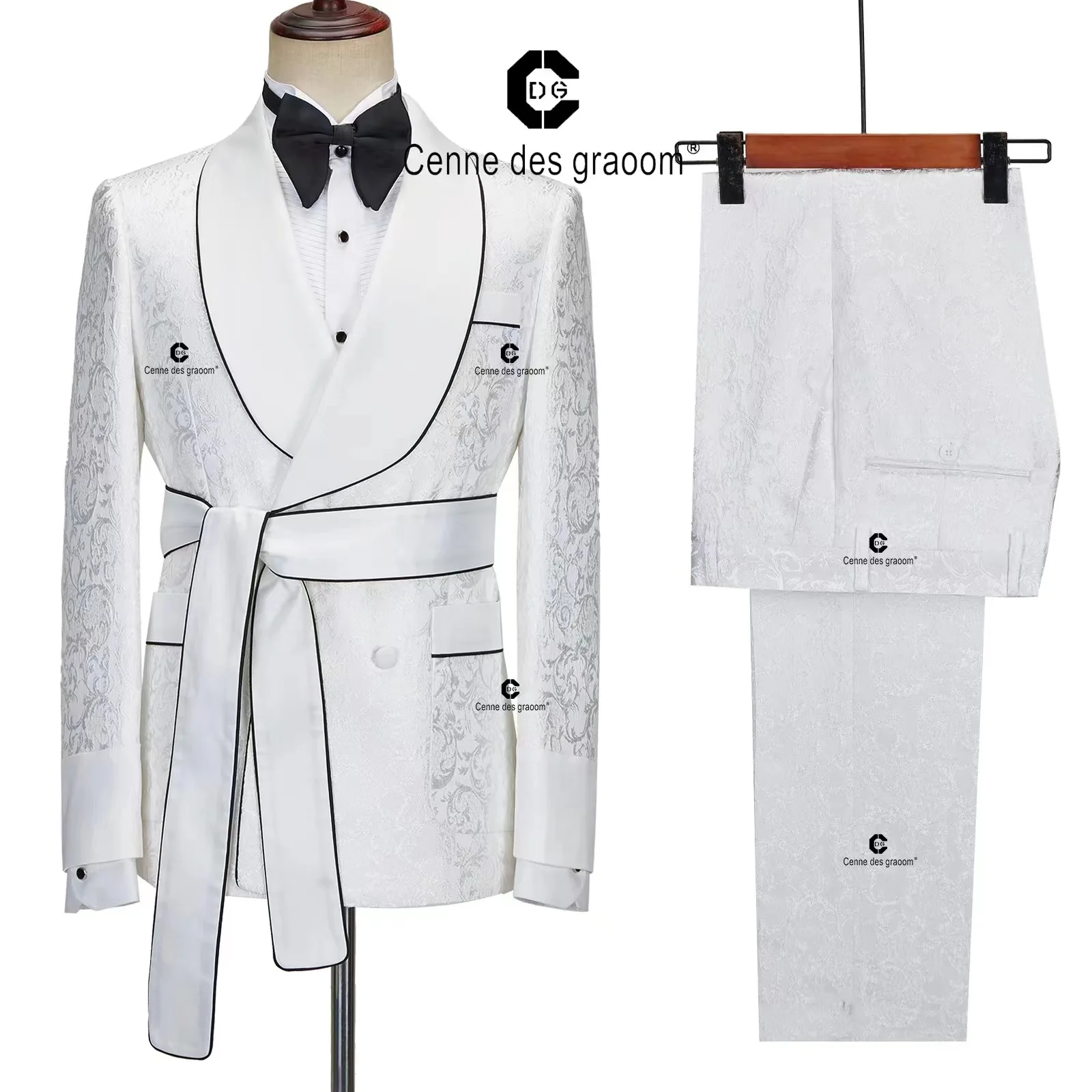 latest Men Suit2-piece suit fall cardigan small suit belt Casual banquet host multi-color optional