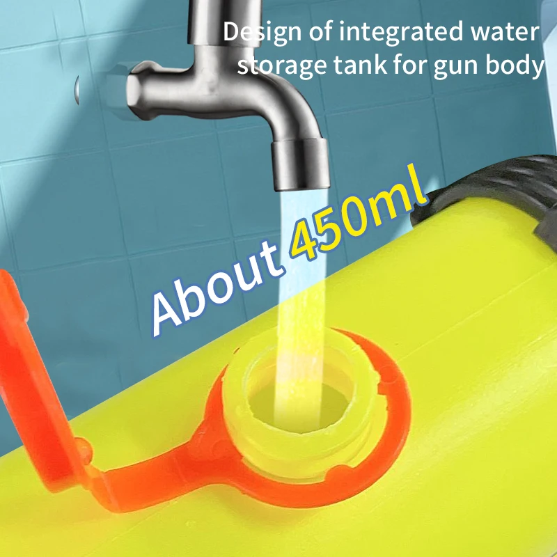 Children's toy water gun, press to spray water, summer outdoor beach swimming pool long range battle game toy 2