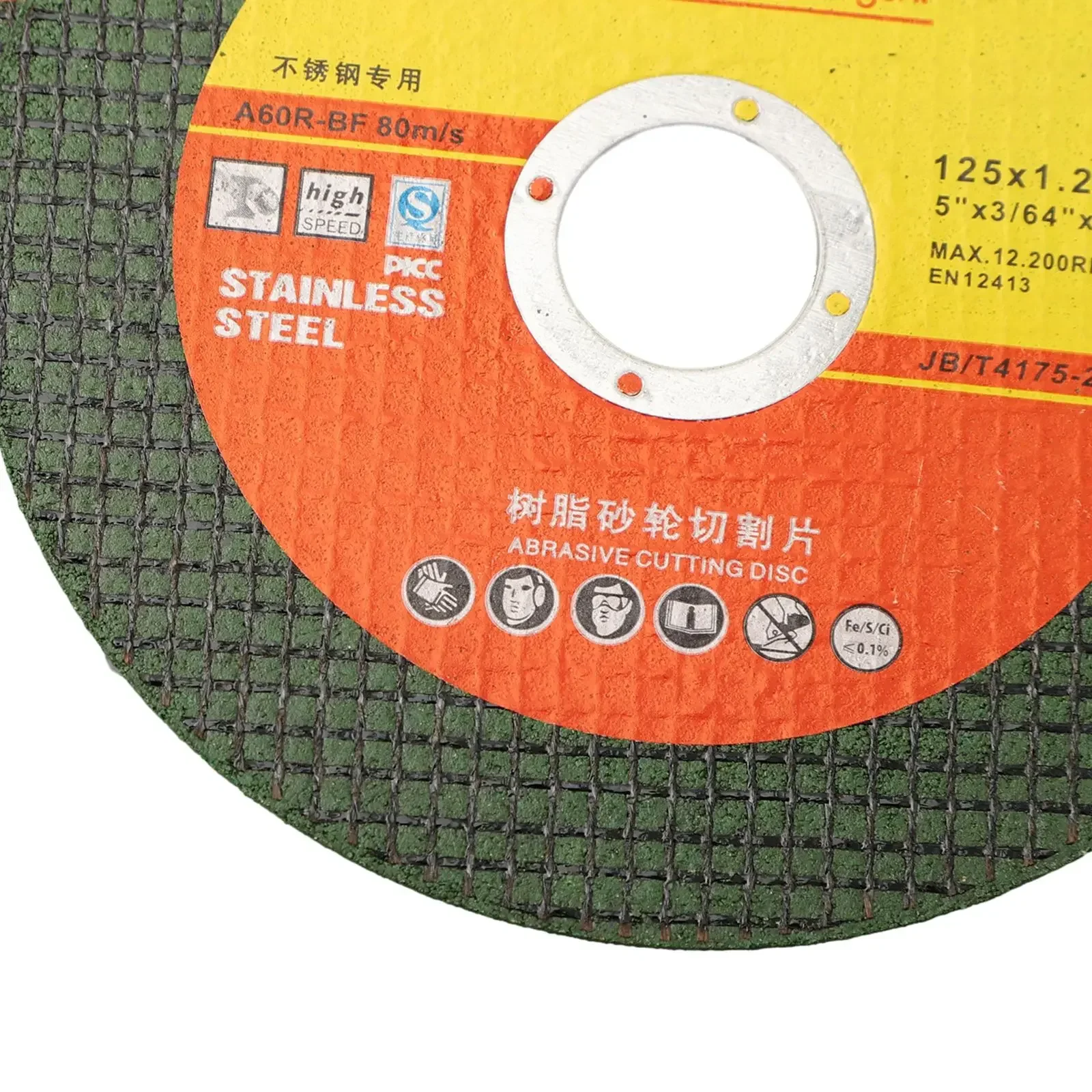 Cutting Disc Grinding Disc Grinding Wheel 5pcs 125mm/ 5 Inch Cutting Disc Angle Grinder Stainless Steel Grinding Resin Double Mesh For Grinding Stone Land Polishing