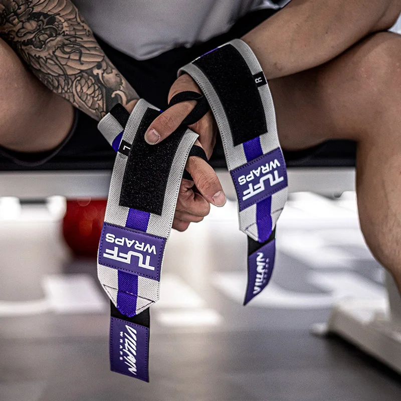 Wrist Support Band Fitness Wrist Band Wrap-around Pressurized Protective Gym Weight Lifting Powerlifting Assistive Wrist Strap Support Sports Wraps