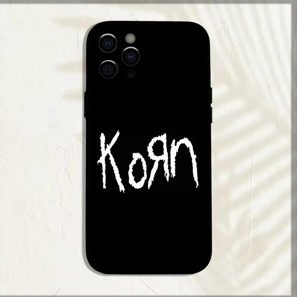 K-Korn Rock Band Soft Black Phone Case Cover