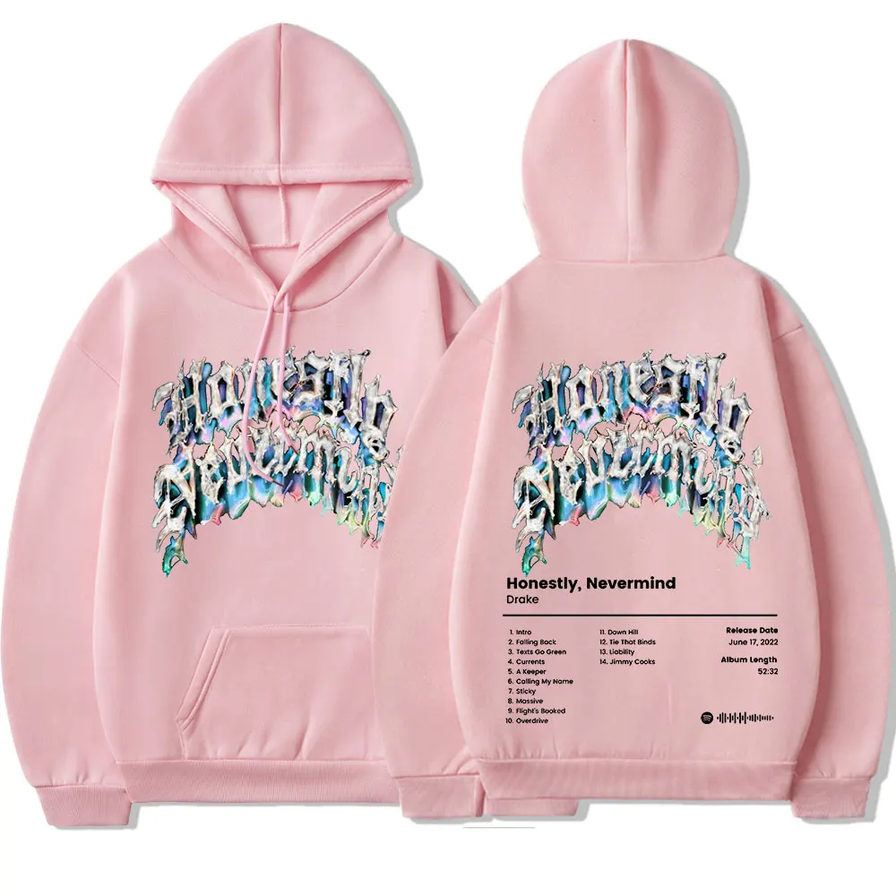 2022 New Rapper Drake Music Album Honestly Nevermind Hoodie