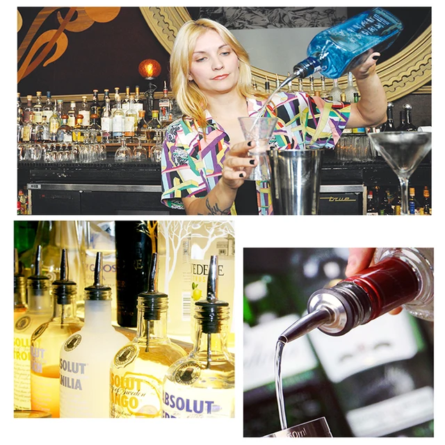 Beccucci Per Liquori Molimoli In Acciaio Inox - Anti-Ossidazione, Per Olio, Vino E Liquori - Foto 2