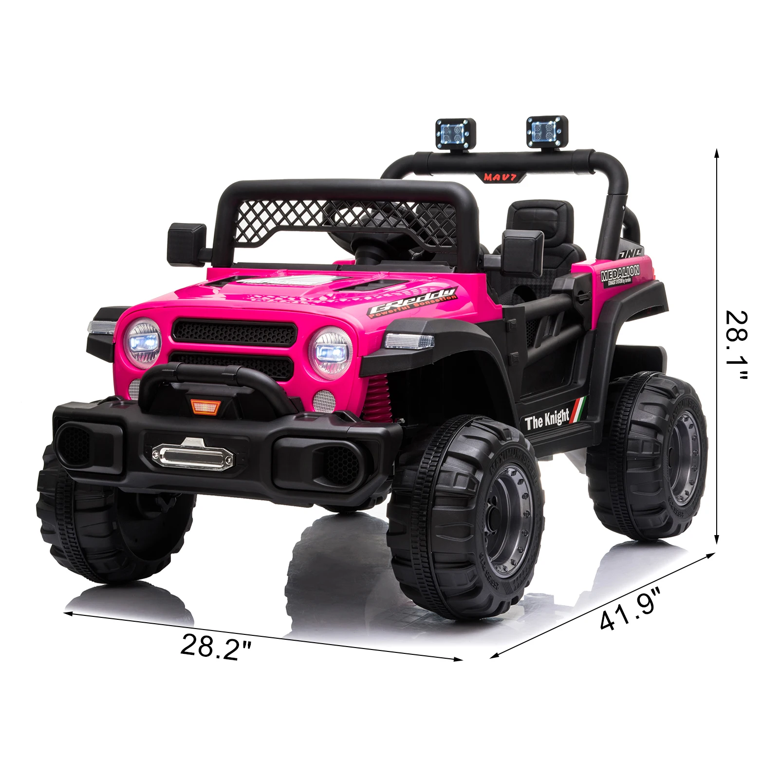 BBH-016 Dual Drive 12V 4.5A.h with 2.4G Remote Control off-road Vehicle 3