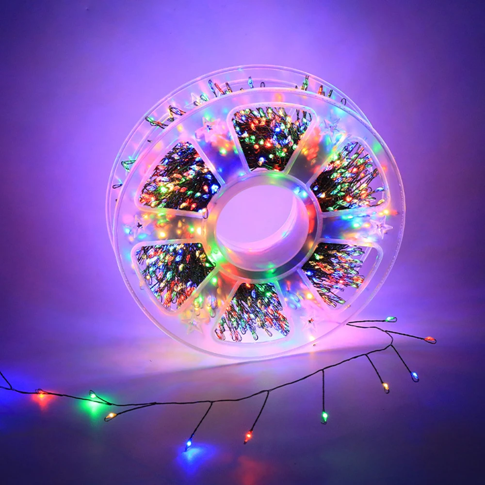 1.5m 3m 6m 9m LED Fairy Lights with 13key Remote Control USB Battery 5V DC Powered Firecracker Weaving String for Home Decor