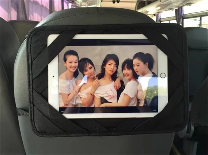 범용 태블릿 거치대 자동차 뒷좌석 휴대폰 헤드레스트, 레이지 스탠드 홀더, 아이패드 태블릿 거치대 랙, 1 개