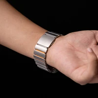 Bracelet magnétique en titane pour Iwatch Ultra 3/2 49mm S11 10 46 45 42 44mm, bracelet en silicone à double couche pour Apple Watch S9 8 7 SE3 3