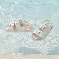 Sandales pour enfants Dave Bella, chaussures d'été antidérapantes pour filles, sandales décontractées de plage, mode estivale, sandales d'extérieur mignonnes avec papillon DB2261420 2
