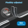 1pc Silicone Soft Corner Protectors With Pre-Taped Strong Adhesive To Shield Sharp Corners Of Cabinets Tables & Drawers 6