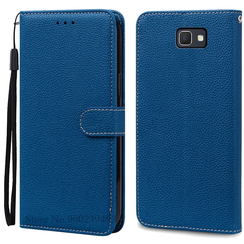 Leather Wallet Flip Cover for Samsung Galaxy J7 Prime