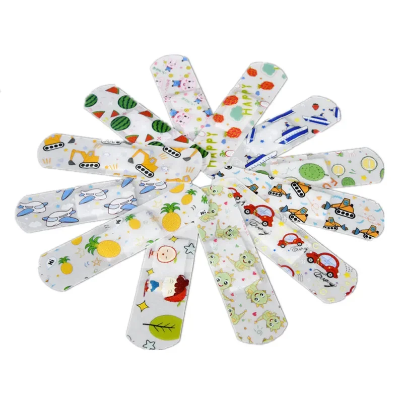 120pcs/set Cartoon Band Aid Plasters for Children Patches Kawaii Waterproof Wound Plaster Skin Hemostasis  Strips Bandage 6