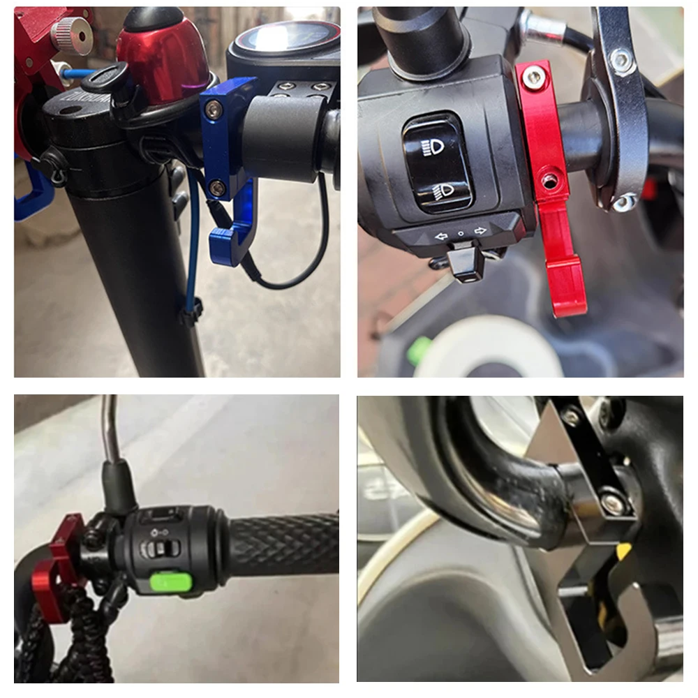 Motorcycle 22mm Handlebar Storage Hook Scooter Luggage Bag Hanger Helmet Claw Hook Hanger Hooks Aluminum Holder For Honda PCX