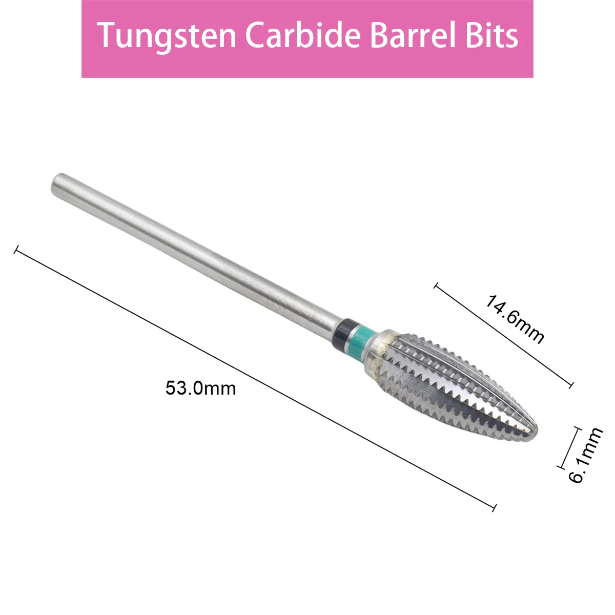 Nail Drill Bit Electric Nail Drill Bit Manicure Drill Bit Easy Nail Spiral Professional Carbide Nail Drill Bit Electric File Drill Bit