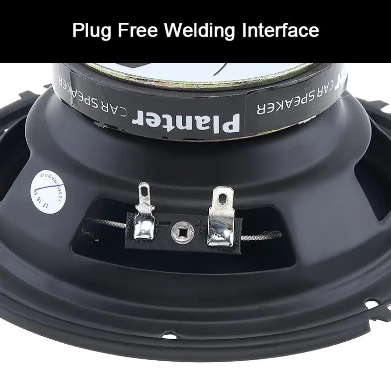 2pcs 6.5Inch 16cm 600W 2 Way Car Coaxial Auto Audio Music Stereo Full Range Frequency Hifi Speakers Non Destructive Installation