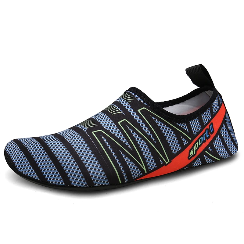 Aqua Shoes Unisex Light Sports Water Shoes for Men Quick Dry Slip on Wading Swimming Flats Woman Seaside Surf Thin Bottom