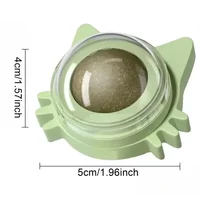Catnip Wall Spin Ball - Natural Mint for Cats, Promotes Digestion, Enhances Appetite, Interactive Toy 6