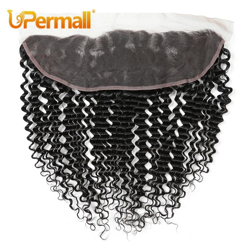 Deep Wave HD Transparent 13x4 Lace Frontal & Swiss 4&times;4 Closure Brazilian Remy Human Hair Pre Plucked Can Be Bleached human hair closure human hair lace product human hair frontal