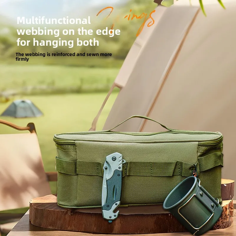 Waterproof Camping Cutlery Storage Bag for Outdoor Hiking