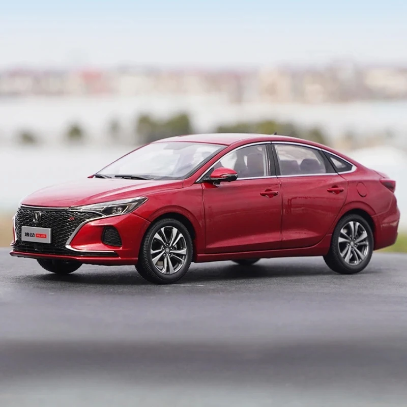 

Simulated Red EADO PLUS Chang'an CCAG, Car Model, Desktop Decoration Collection, Adult Gift, 1: 18, 2021