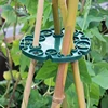 1pc Garden plant support Balcony plant connector with protective tray Bamboo poles Garden climbing stake Plant support connector 6