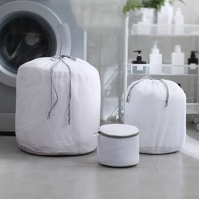 Bra Washing Bag with Zipper Anti-scratch Elastic Anti-scratch Underwear  Washing