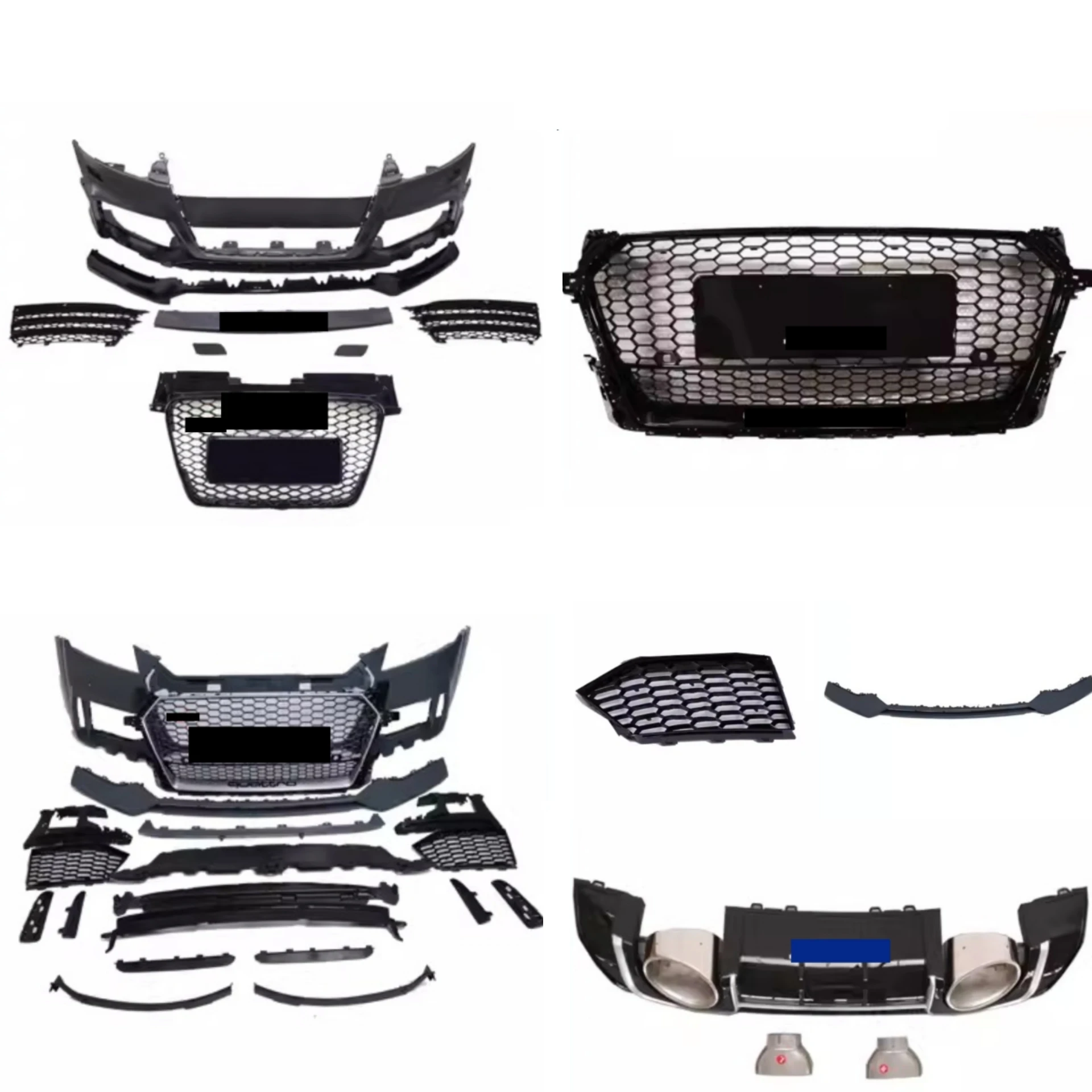 Kit De Rejilla Y Marco Para Faros Antiniebla Delanteros De Nissan Rogue (2017-2020), Estilo Cromado