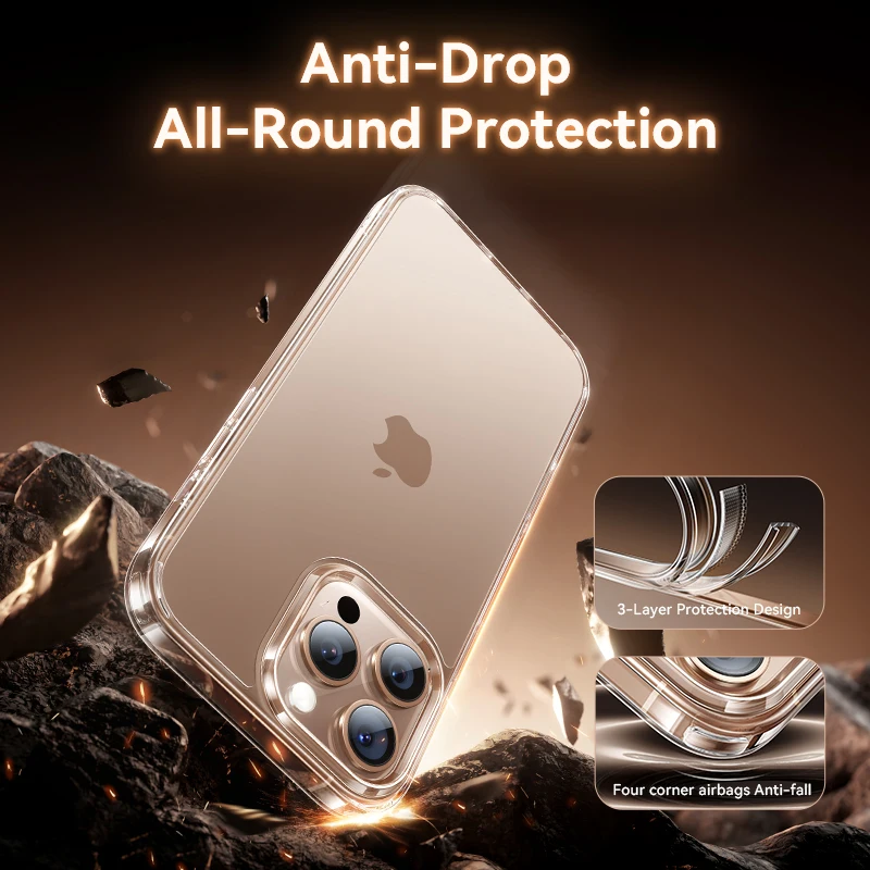 iPhone Matte Shockproof Magnetic Charging Case 3