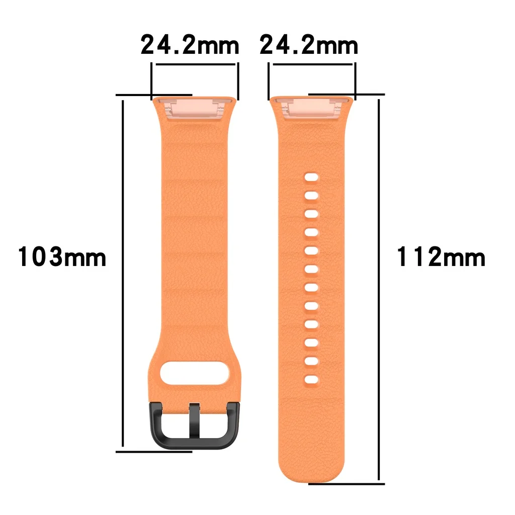 Silicone Smart Watch Band Strap in Bracelet Style