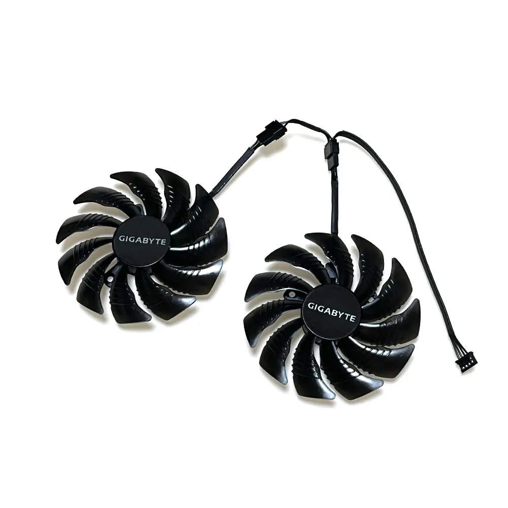 Ventilador de Refrigeração da Placa de Vídeo T129215su Pld09210s12hh 88 mm Gpu rx 580 Gpu 580 590 580 570 480 470 Gtx 1070 1060 1050 Novo - Imagem 5