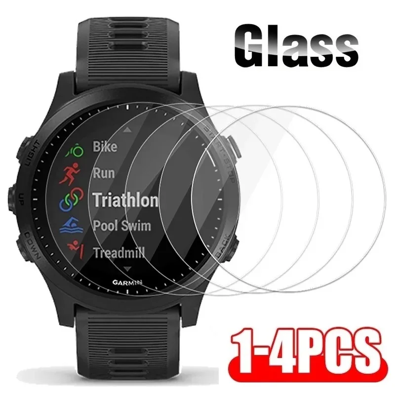 

Tempered Glass Film For Garmin Watch 45 55 158 165 245 M 735 XT 935 945 955 Screen Protector Clear Glass Protective Screen Film