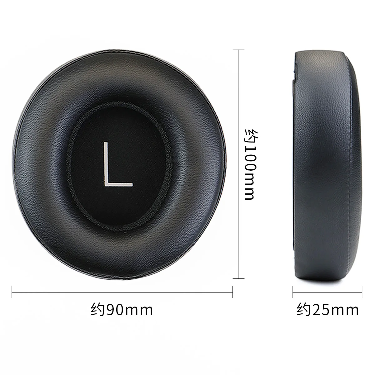 Replacement Headphone Memory Foam Ear Cushion Cover Ear Pads Earpads for Shure AONIC 50 Headphones Headset