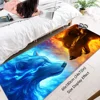 WOLF animal Room Mats Cheaper Anti-slip Modern Living Room Balcony Printed Welcome Rug 4