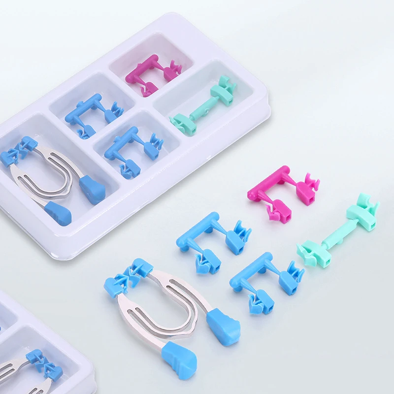 

Dental Matrix Sectional Contoured Matrices Wedges Clamps Metal Spring Clip Rings Dentist Tools