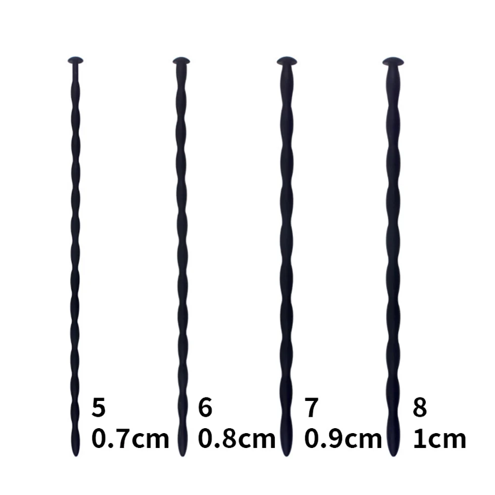 Discreet Male Masterbator Silicone Urethral Catheter Dilator Horse Eye Stimulation Sex Toys for Men Sounding Penis Plug Insert penis sex toys
