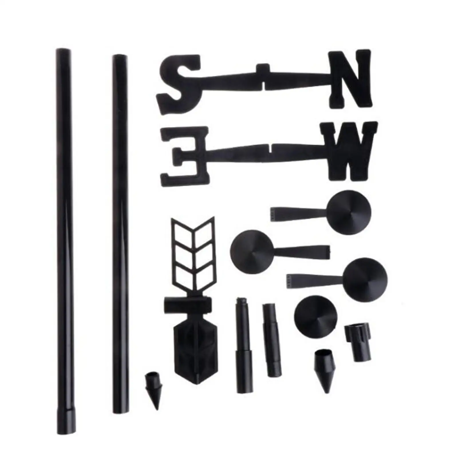 3-in-1 Weather Station Rain Gauge Thermometer Weather Vane for Yard Farm 3-in-1 Weather Station Rain Gauge Thermometer Weather Vane for Yard Farm