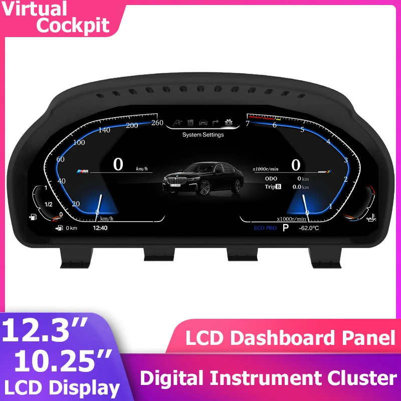 12.3'' Digital Instrument Cluster Virtual Cockpit For Bmw X3 X4 X5 X6