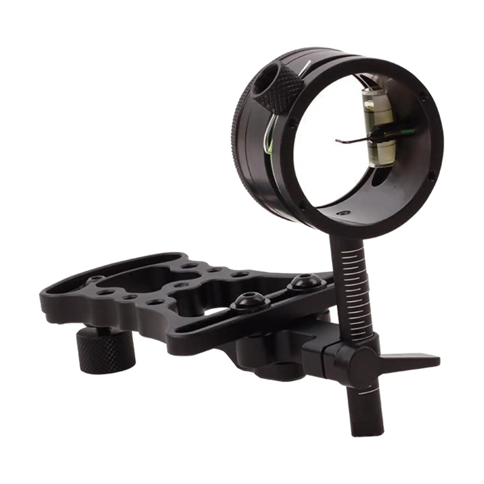 

Deluxe Aluminum Alloy Single Pin Bow Sight Compound Bow Sight for Right/Left Hand