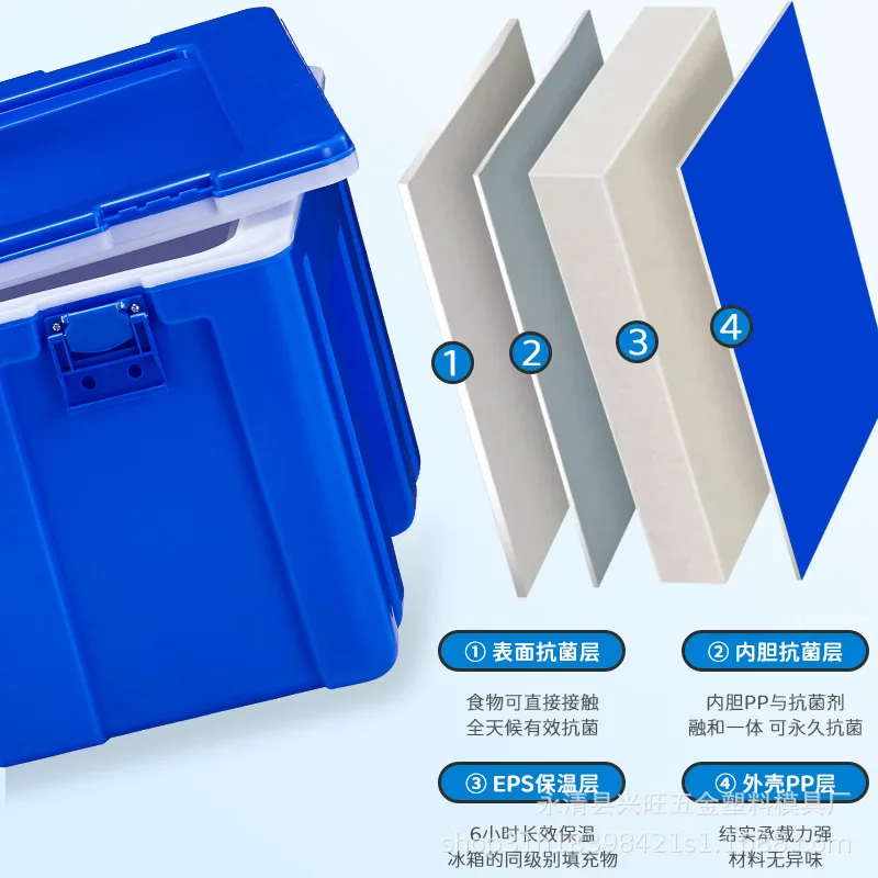 Classic 60L Incubator Outdoor Vehicle-Mounted Freezer Camping Food Storage Fresh Cooler